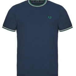 Fred Perry - TWIN TIPPED T-SHIRT Marine