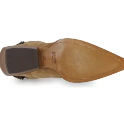 Freelance - CALAMITY 4 WEST DBL ZIP BOOT Marron Clearance