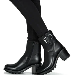 Hot Freelance - JUSTY 7 SMALL GERO BUCKLE Noir