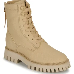 Best Freelance - LUCY BACK ZIP BOOT Beige