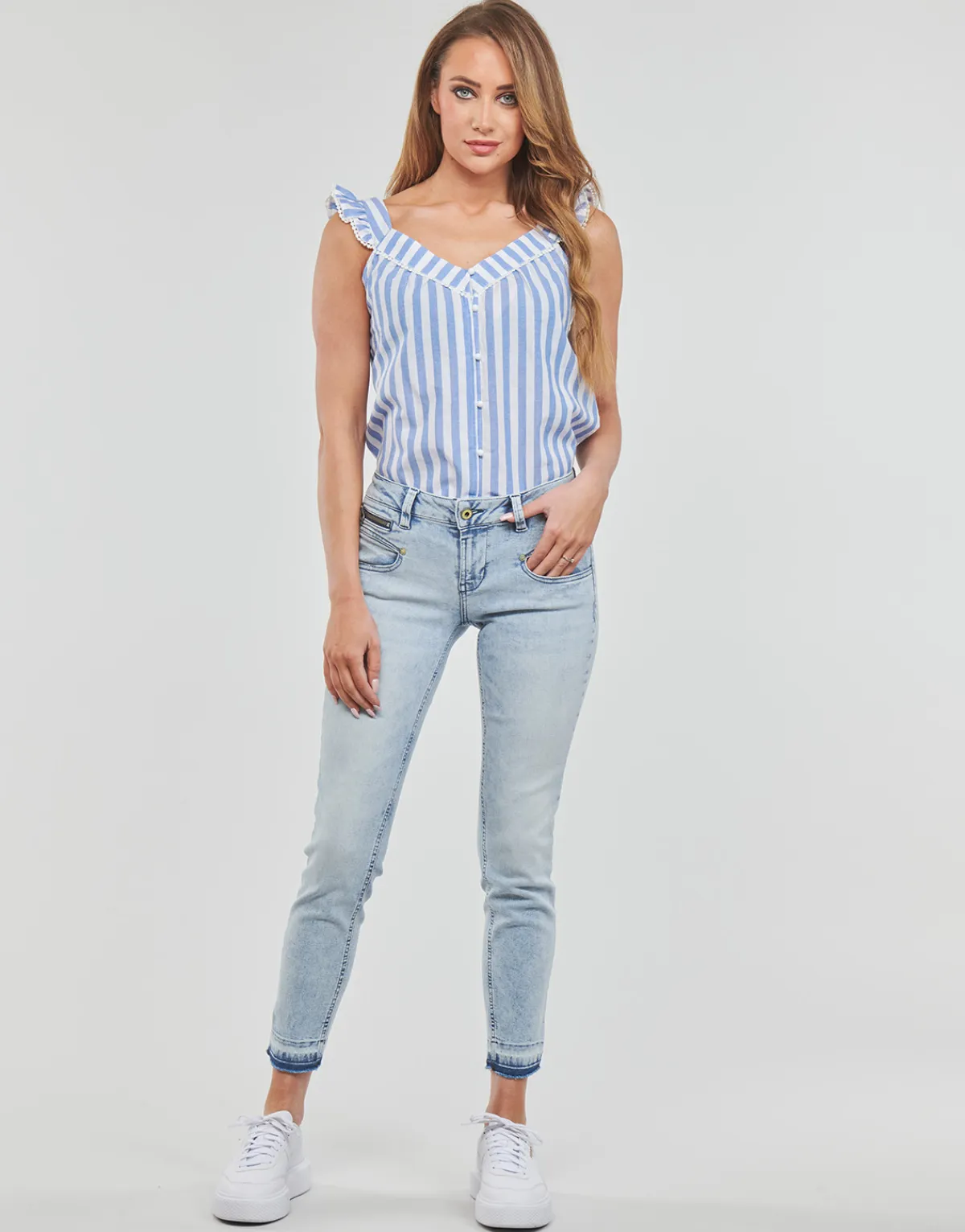 Clearance Freeman T.Porter - ALEXA CROPPED S-SDM Bleu