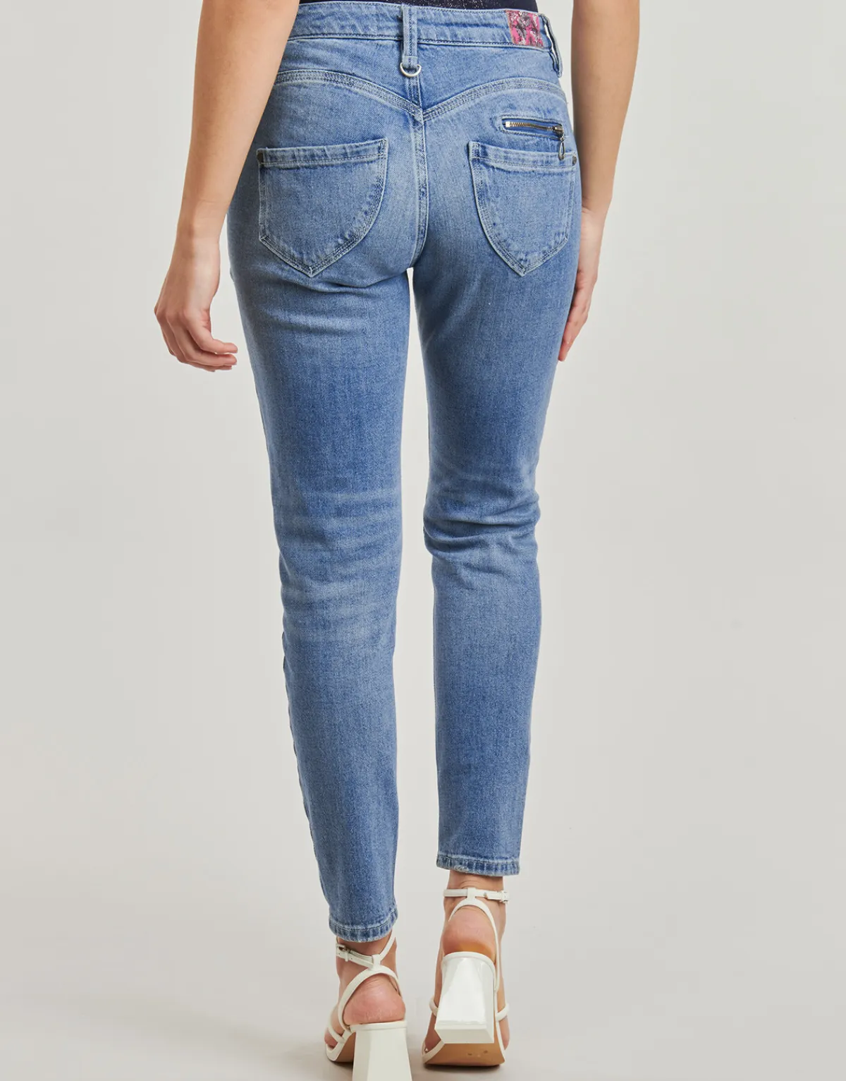 Freeman T.Porter - ALEXA HIGH WAIST CROPPED S-SDM Bleu Online