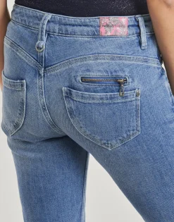 Freeman T.Porter - ALEXA HIGH WAIST CROPPED S-SDM Bleu Online