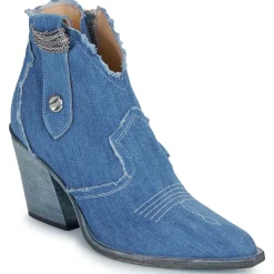 Fru.it - 8575-944-CUOIO-GREZZO-JEANS-LAVATO Bleu Best