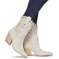 Best Fru.it - 8570-944-CUOIO-GREZZO-VELOUR-AVORIO Beige