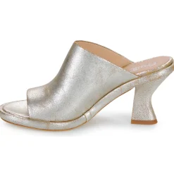 Fru.it - 8752-669-CUOIO-NATURALE-TACCO-RICOP Argenté