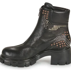 Fru.it - 8340-953-GLOVE-NERO-BROCHIE-MULTICOLOR