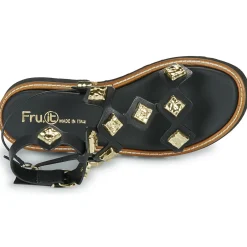 Fru.it - 9169-100-HELGA-NERO-TEXANO-NERO Outlet