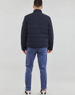 New Gant - CHANNEL QUILTED JACKET Marine