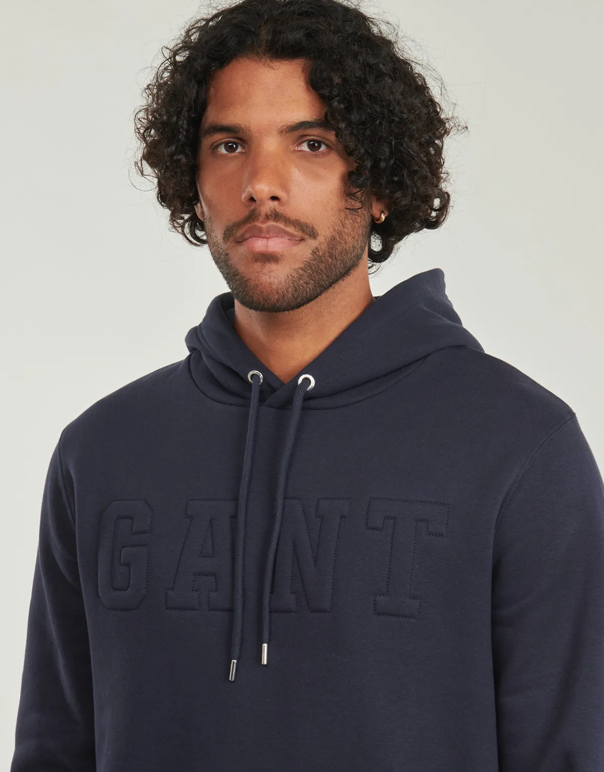 Gant - EMBOSSED SWEAT HOODIE