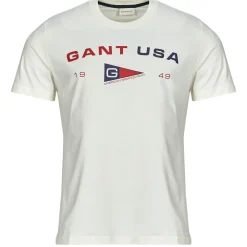 Gant - GRAPHIC SS T-SHIRT Blanc Clearance