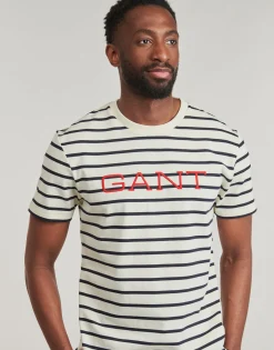 Gant - GRAPHIC STRIPED SS T-SHIRT