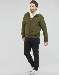 Gant - QUILTED WINDCHEATER Kaki Outlet