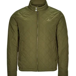 Gant - QUILTED WINDCHEATER Kaki Outlet