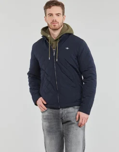 Sale Gant - QUILTED WINDCHEATER Marine