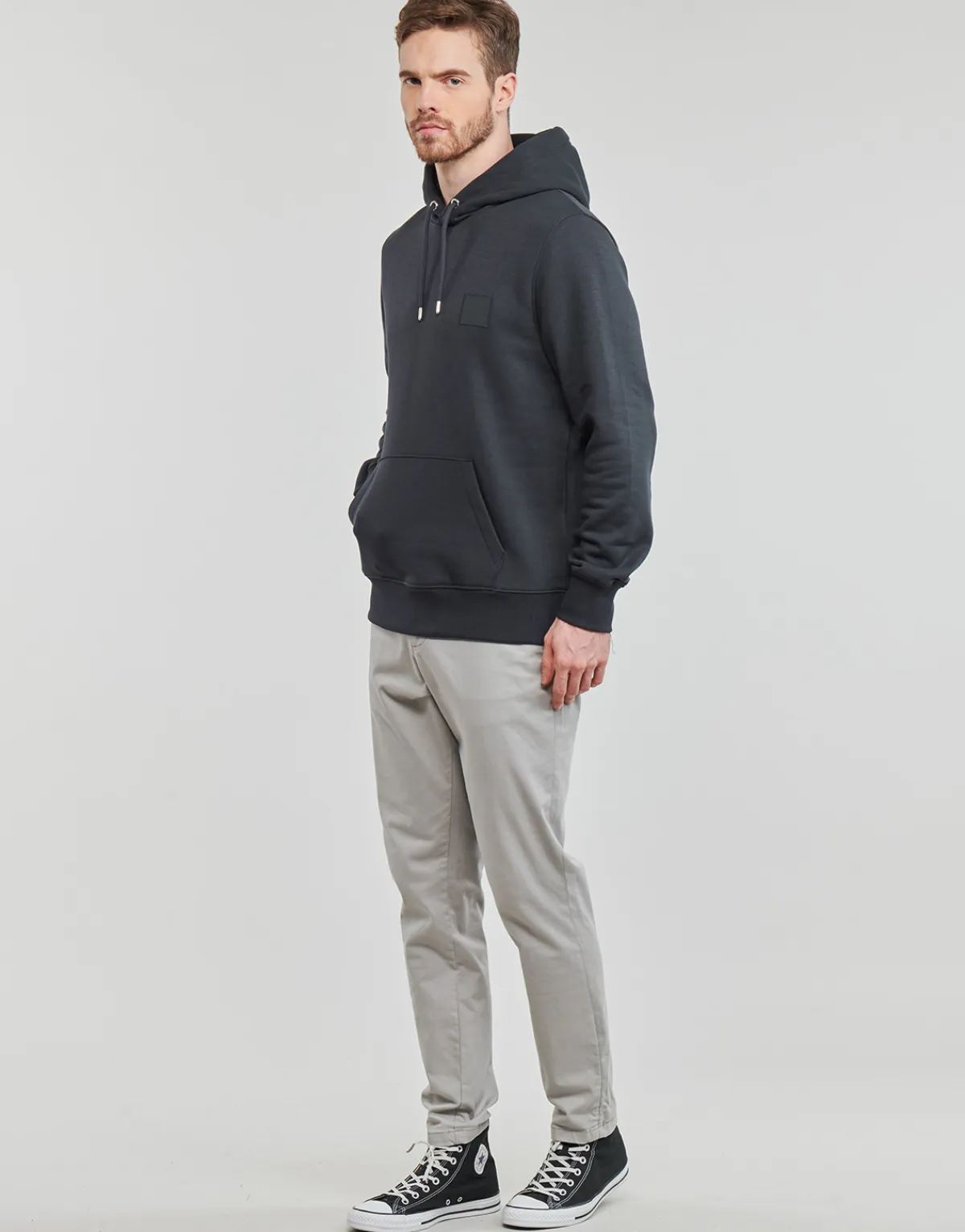 Discount Gant - REG BADGE SWEAT HOODIE Marine