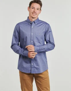 Gant - REG OXFORD SHIRT Marine