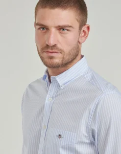 Gant - REG POPLIN STRIPE SHIRT