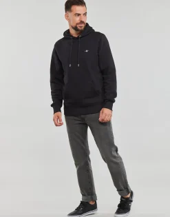 Gant - REG SHIELD HOODIE Noir Best