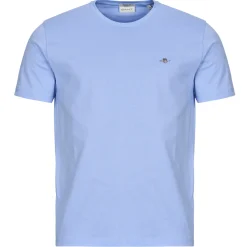 Gant - REG SHIELD SS T-SHIRT Bleu New