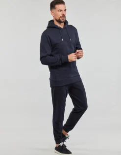 Gant - REG TONAL SHIELD HOODIE Marine Discount