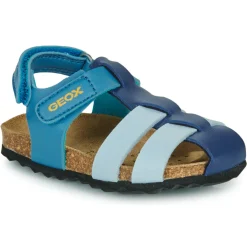 Geox - B SANDAL CHALKI BOY Bleu Outlet