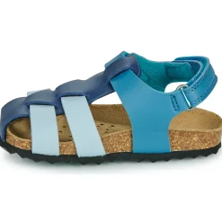 Geox - B SANDAL CHALKI BOY Bleu Outlet