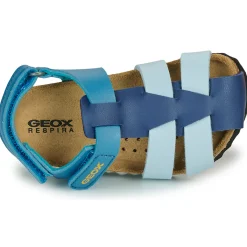Geox - B SANDAL CHALKI BOY Bleu Outlet