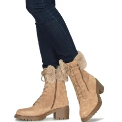 Geox - D DAMIANA Marron Outlet