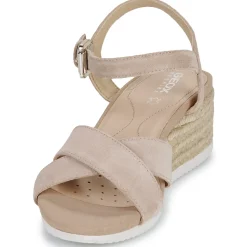 Discount Geox - D ISCHIA CORDA Beige