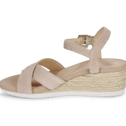 Discount Geox - D ISCHIA CORDA Beige