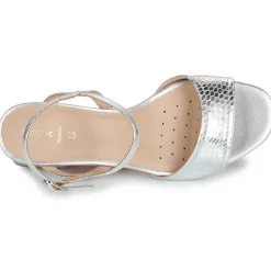 Geox - D NEW ERAKLIA 50 Argenté Hot