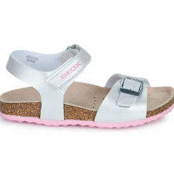 Geox - J ADRIEL GIRL C Argenté Discount