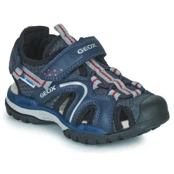 Geox - J BOREALIS BOY Bleu Discount