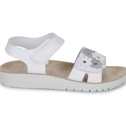 Hot Geox - J SANDAL COSTAREI GI Blanc