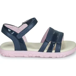 Clearance Geox - J SANDAL HAITI GIRL Marine