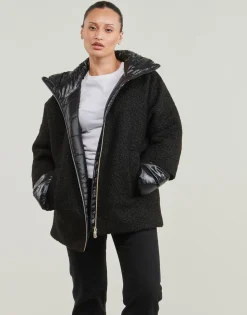 Geox - W CALITHE MID COAT Noir