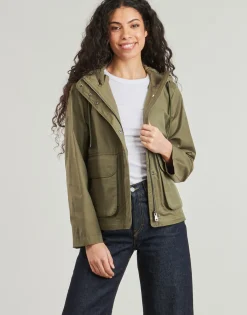 Hot Geox - W ILDE PARKA Kaki