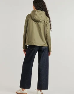 Hot Geox - W ILDE PARKA Kaki