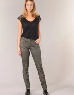 Outlet G-Star Raw - 5620 STAQ 3D MID SKINNY COJ WMN Kaki