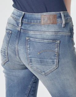 G-Star Raw - ARC 3D MID SKINNY WMN Bleu Online