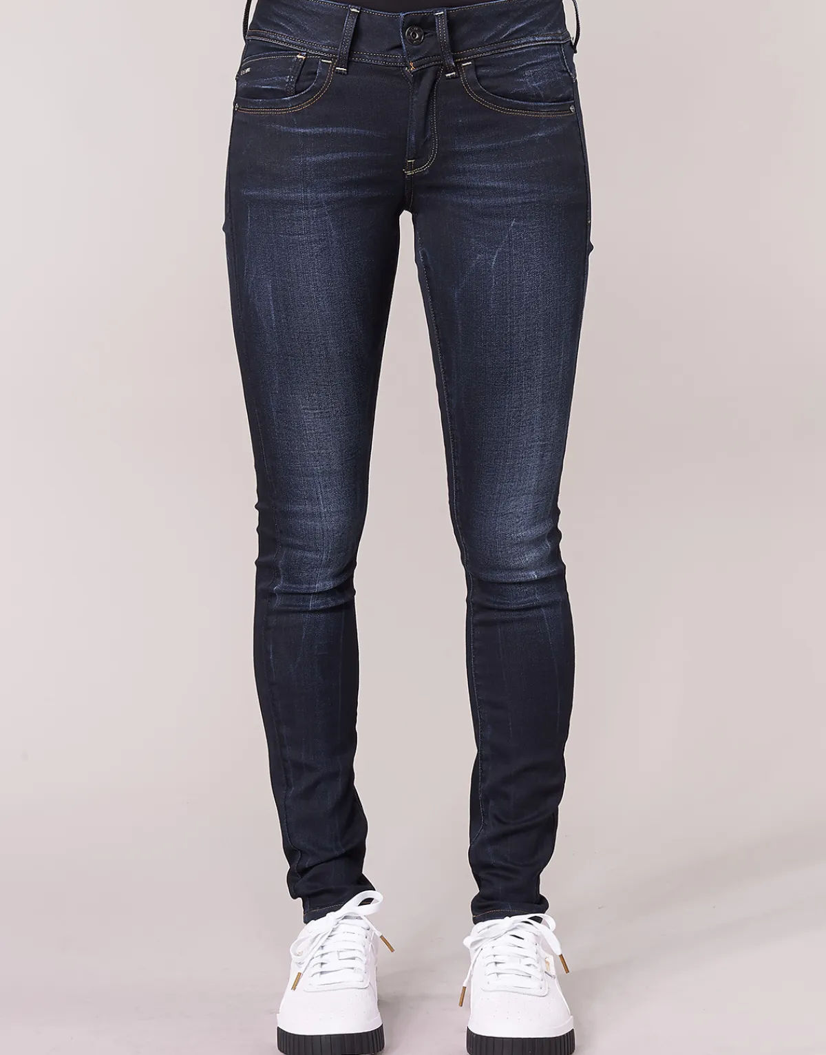 G-Star Raw - LYNN MID SKINNY WMN BleuFadedBlue