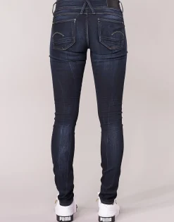 G-Star Raw - LYNN MID SKINNY WMN BleuFadedBlue