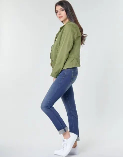 G-Star Raw - MIDGE MID STRAIGHT WMN Kaki Outlet