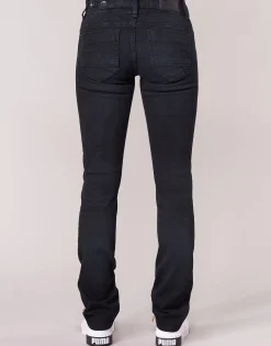 G-Star Raw - MIDGE MID STRAIGHT WMN BleuDarkAged Discount