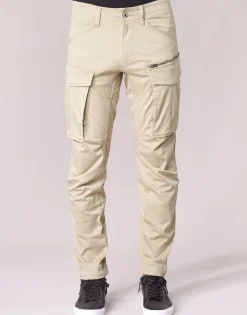 G-Star Raw - ROVIC ZIP 3D STRAIGHT TAPERED Beige Hot
