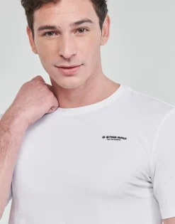 G-Star Raw - SLIM BASE R T SS Blanc Clearance