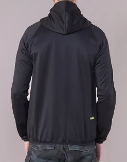 G-Star Raw - STRETT SLIM HOODED ZIP THRU SW L/S Noir Hot