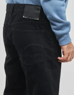 Discount G-Star Raw - TRIPLE A REGULAR STRAIGHT Noir