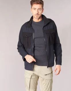 Clearance G-Star Raw - TYPE C UTILITY PM OVERSHIRT Noir